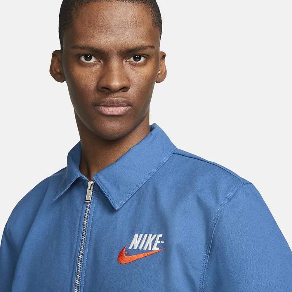 Nike Sportswear Overshirt - Blue | The Sole Supplier