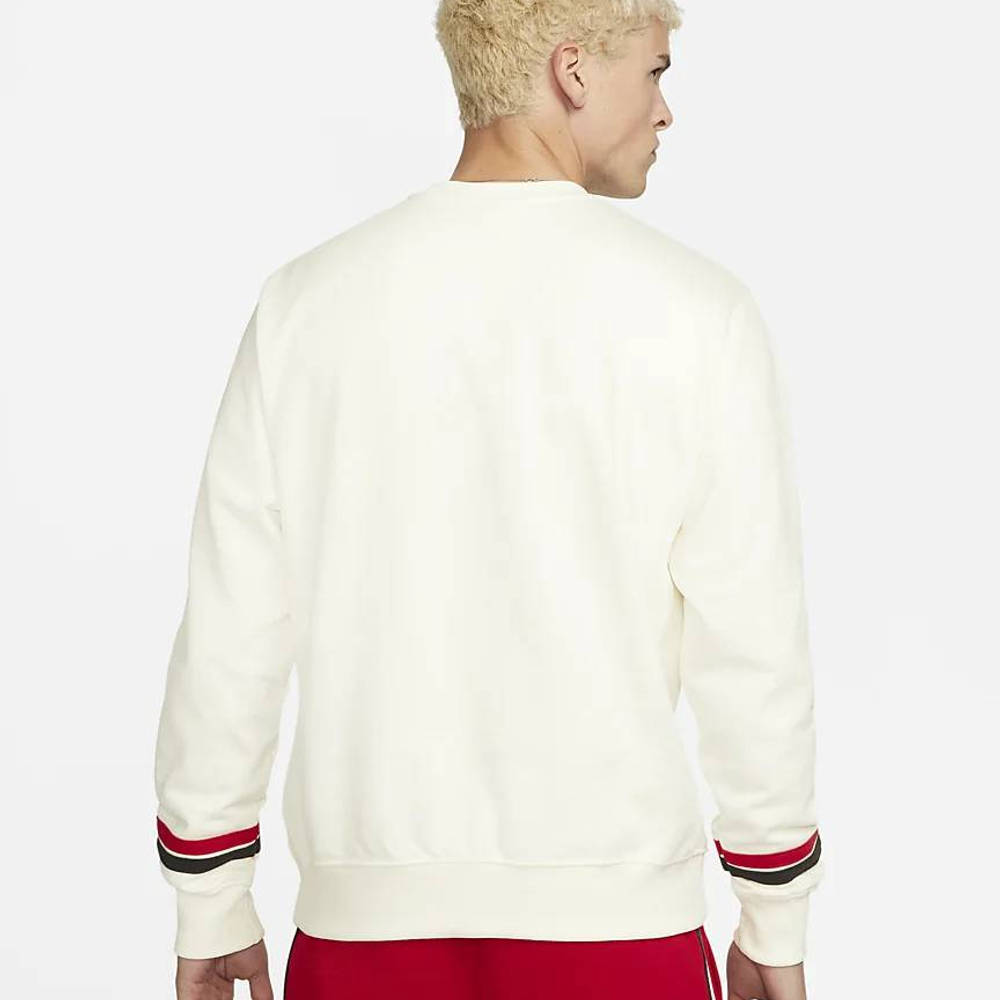 Nike Sportswear Retro Fleece Sweatshirt Sail back