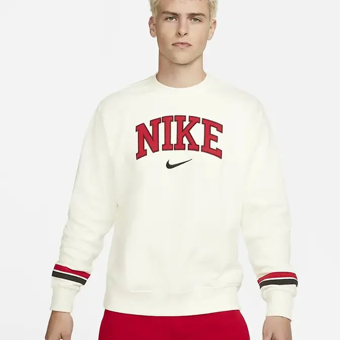 Nike Sportswear Retro Fleece Sweatshirt | Where To Buy | DZ2553-133 ...