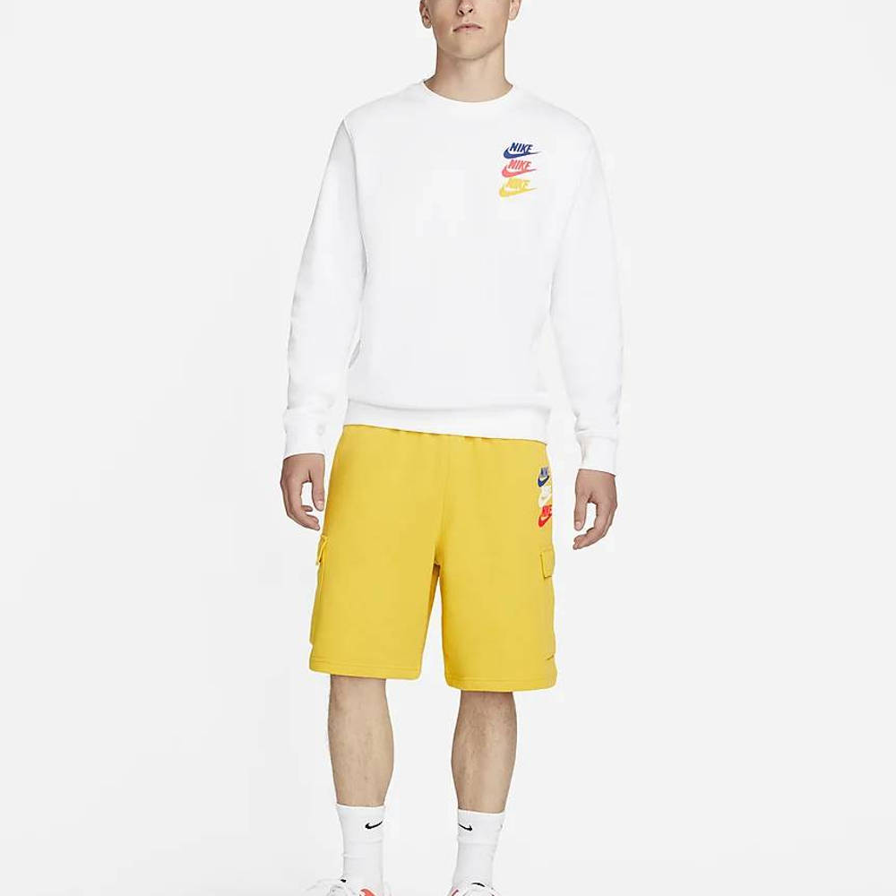 Nike Sportswear Standard Issue Cargo Shorts Yellow The Sole Supplier
