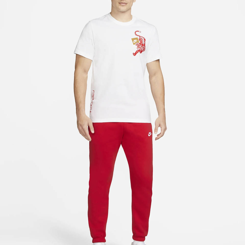 Nike Sportswear Tiger Futura T-Shirt - White | The Sole Supplier