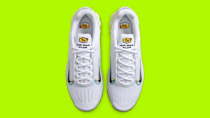 Nike TN Air Max Plus 3 3D Swoosh White Middle