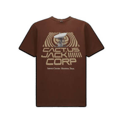 Nike x CACT.US CORP T-Shirt Brown back