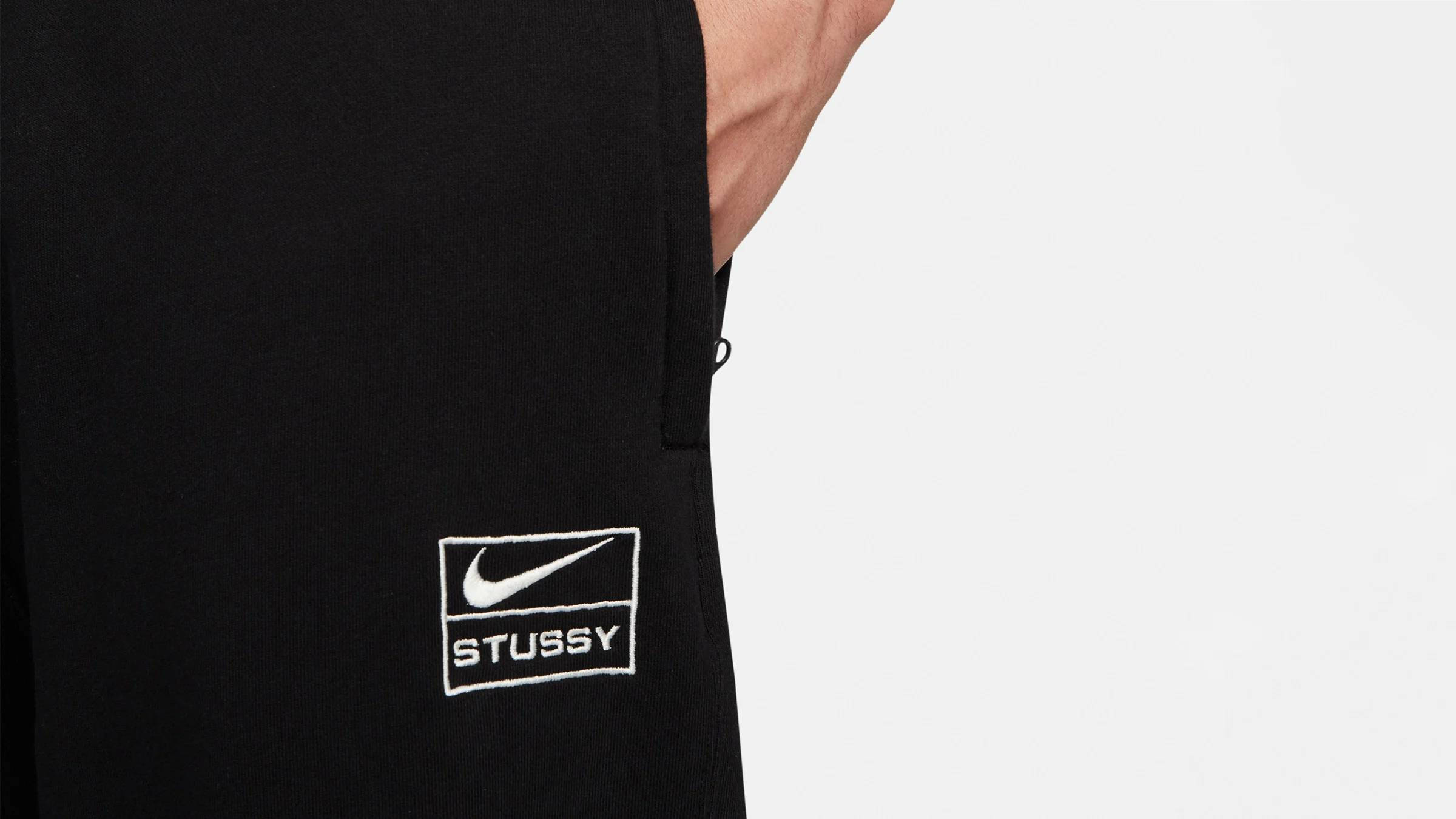 Nike x Stussy Washed Fleece Pants Black - その他