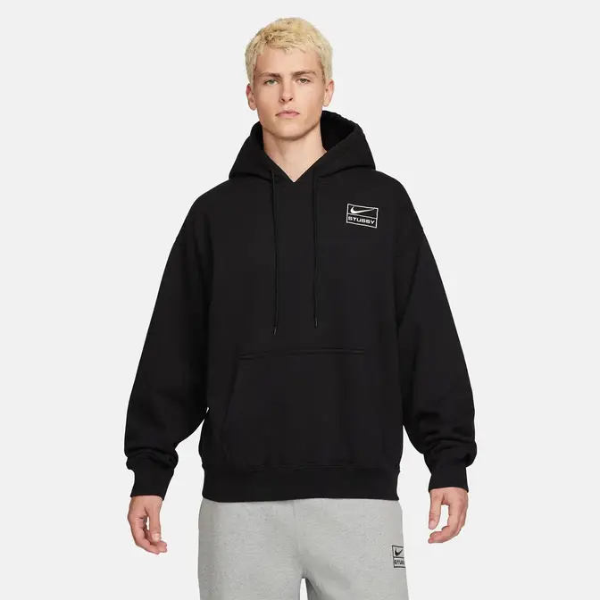 Nike x Stussy Washed Popover Hoodie Where To Buy DN4028 010 The Sole Supplier