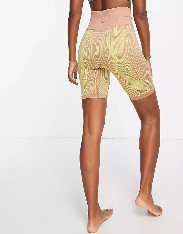 Nike Yoga Dri-FIT ADV Luxe Women's High-Waisted Shorts. UK