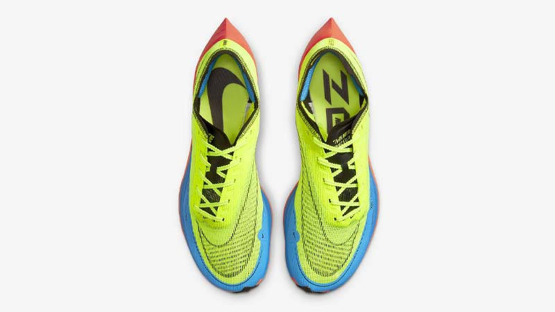 Nike ZoomX VaporFly NEXT% 2 Volt Bright Crimson Middle