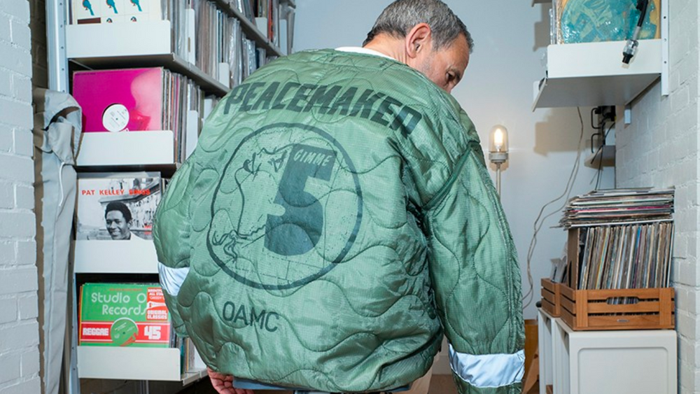 Image via Mark Lebon OAMC x Gimme 5 Collaborate for a Surplus-Styled Peacemaker Jacket