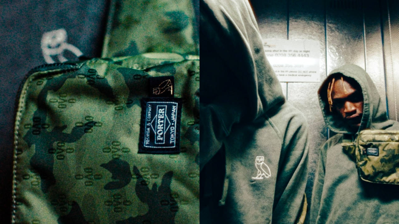 Drake's OVO x PORTER Join Forces for a Collection of Functional Camouflaged Pieces