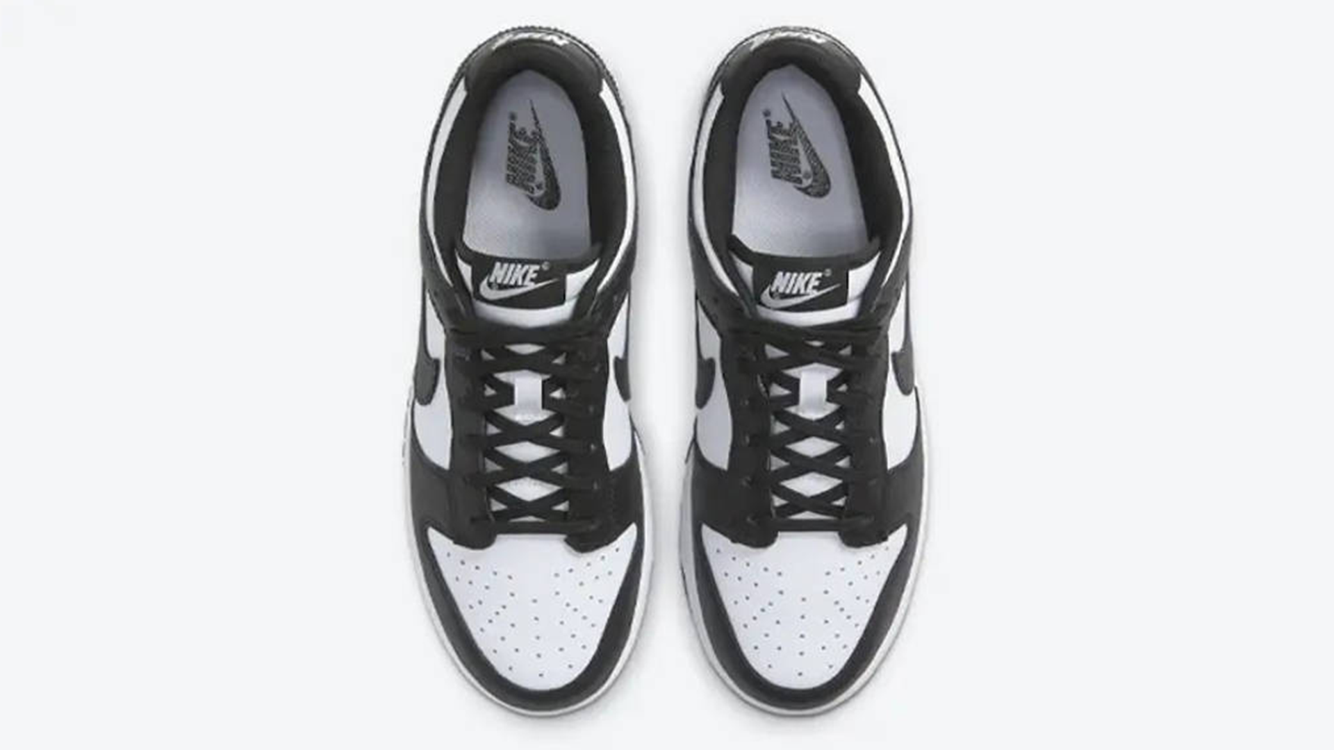 nike dunk low black white restocks
