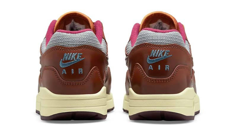 Patta x Nike Air Max 1 Orange Back