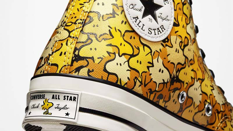 Peanuts x Converse Chuck 70 Woodstock Closeup