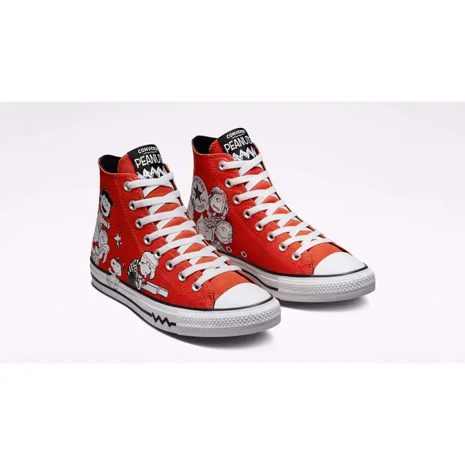 Peanuts x Converse Chuck Taylor All Star Signal Red Front