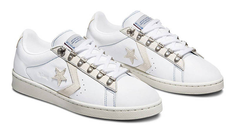 pgLang x Converse Pro Leather programleather White A00692C front