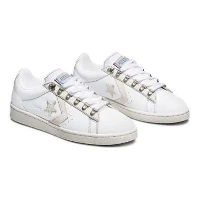 pgLang x Converse Pro Leather programleather White A00692C front