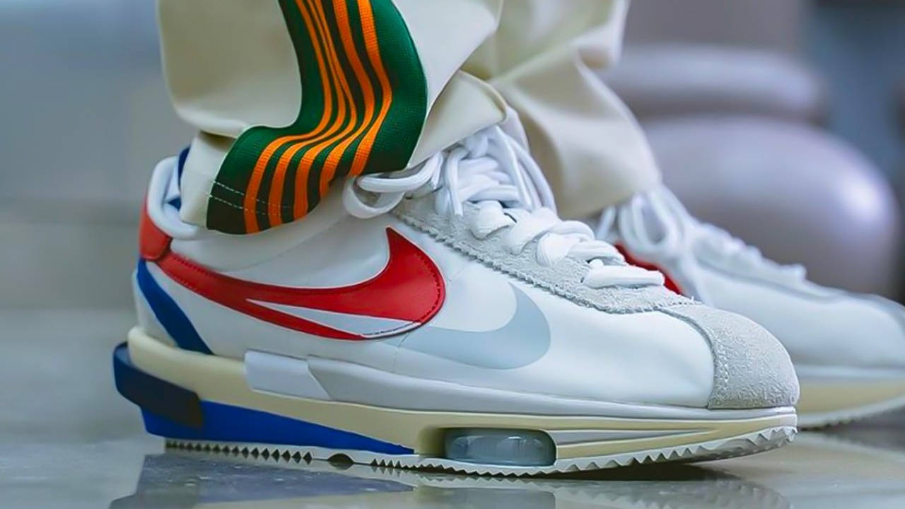 sacai x Nike Cortez