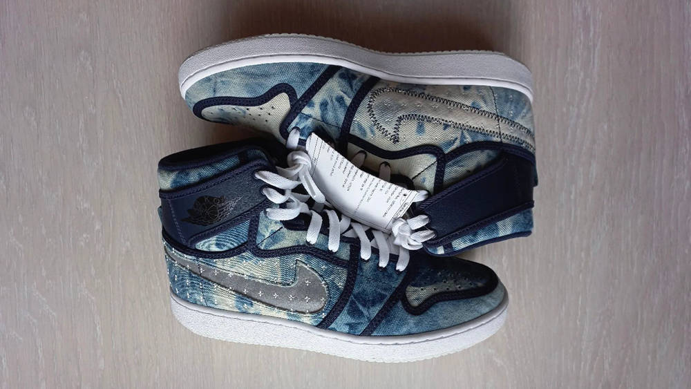 Image via bitchlikemykicks Air Jordan 1 KO "Sashiko"