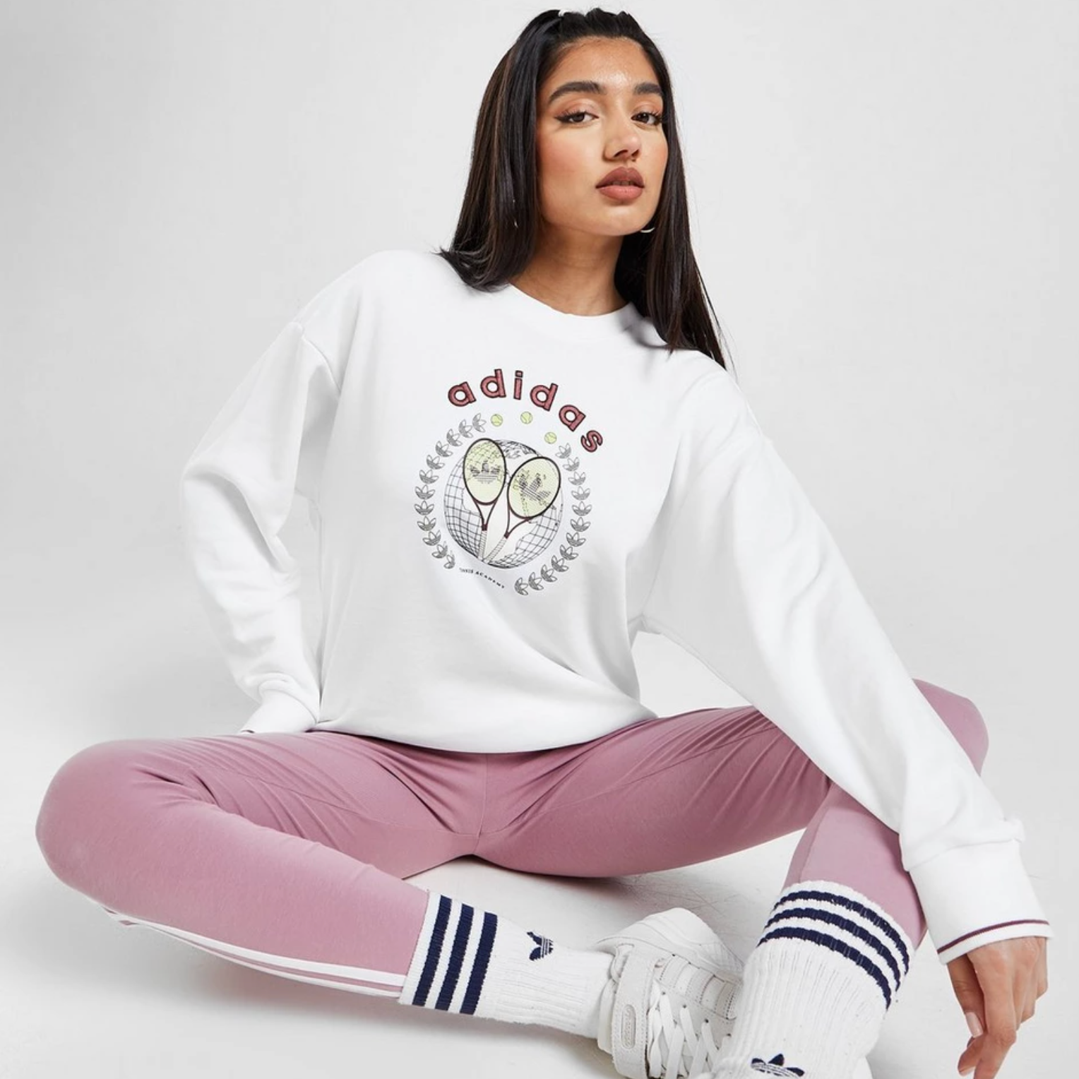 adidas Originals Tennis Academy Crew Sweatshirt