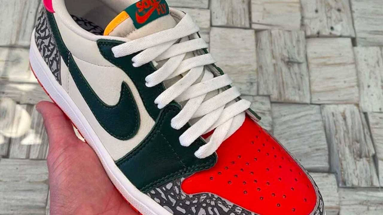 SoleFly x Air Jordan 1 Low OG "What The"