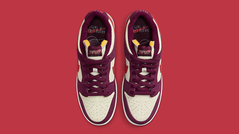 26cm DX4589-600 NIKE SB DUNK LOW PRO QS SKATE LIKE A GIRL ナイキ ダンク ロー スケート ライク ア ガール Nike SB Dunk Low Skate Like a Girl Men 8 &frasl; 9.5 Women DX4589-600