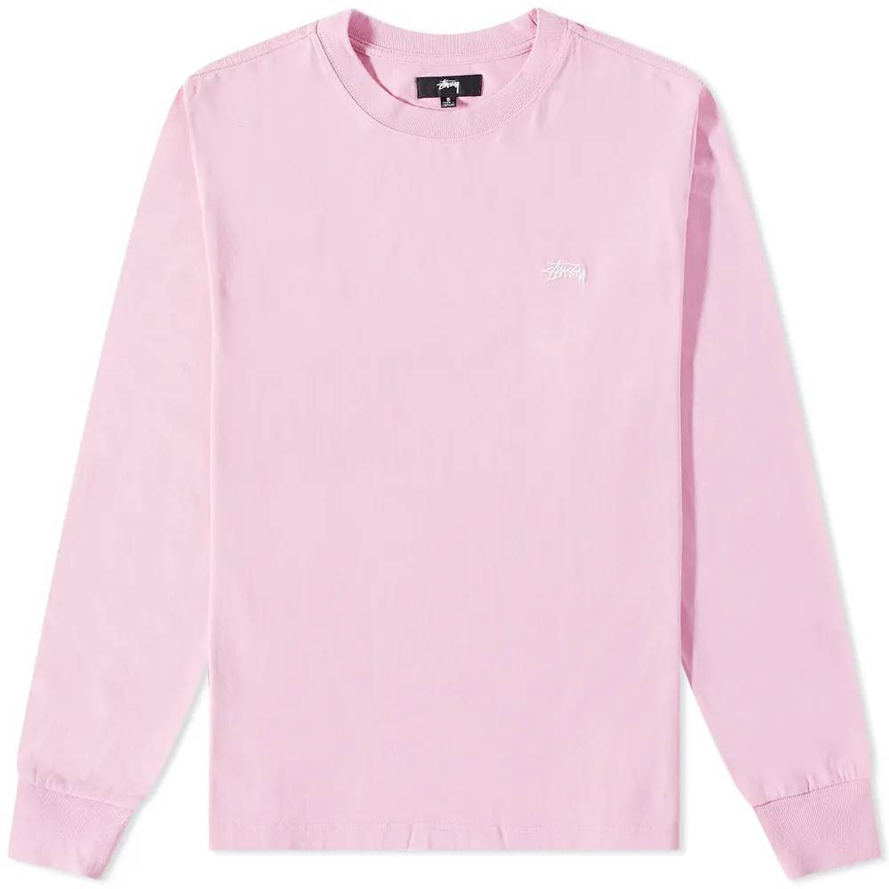 Stussy Stock Logo Long Sleeve Crew