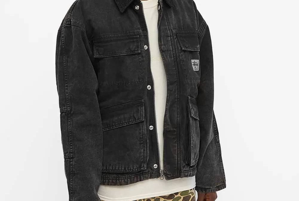 Stussy Washed Canvas Shop Jacket 