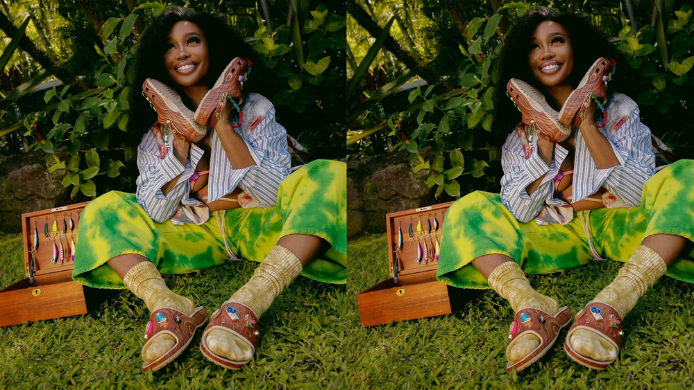 sza x crocs use sza x crocs use
