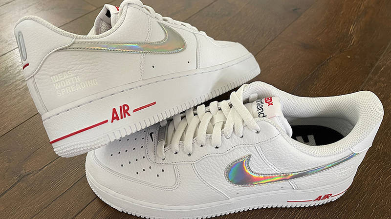 TEDxPortland x Nike Air Force 1 Low White