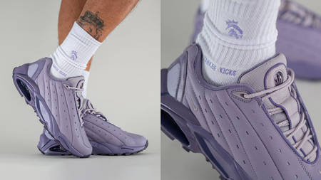 First Look at Drake's NOCTA x Nike Hot Step Air Terra "Purple" First Look at Drake's NOCTA x Nike Hot Step Air Terra "Purple"