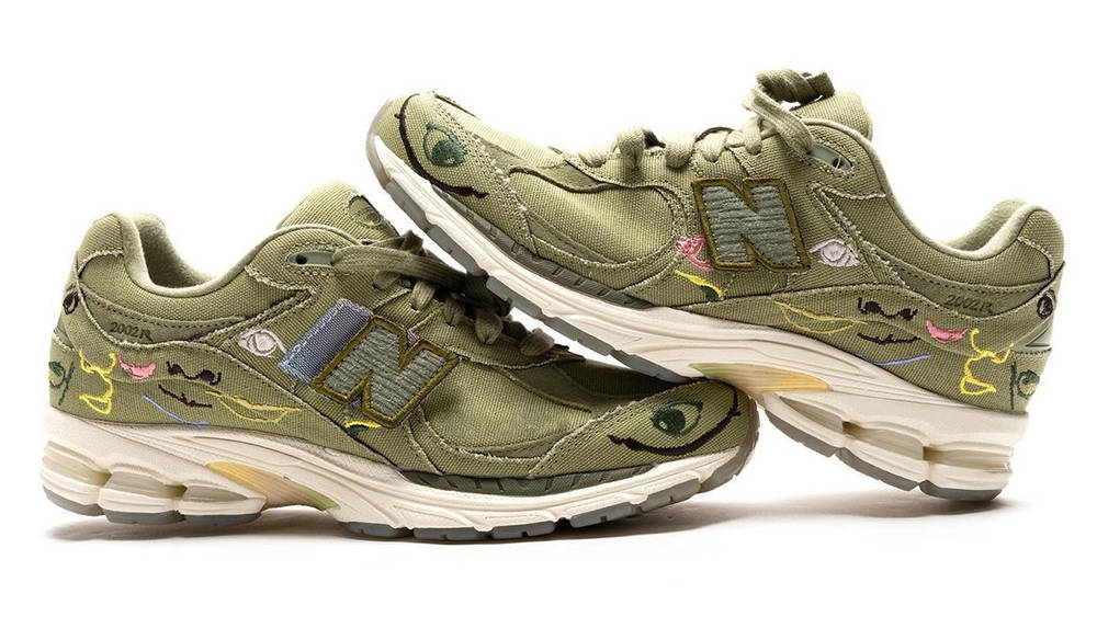 Image via prvt.selection The Bryant Giles x New Balance 2002R Comes With Removable Logos