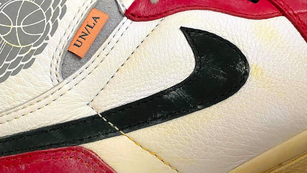 Image via zsneakerheadz Union LA x Air Jordan 1 High OG "Chicago"