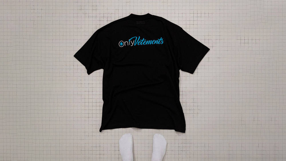 Image via Vetements Vetements x OnlyFans Keep Things Risqué With This Collaborative T-shirt