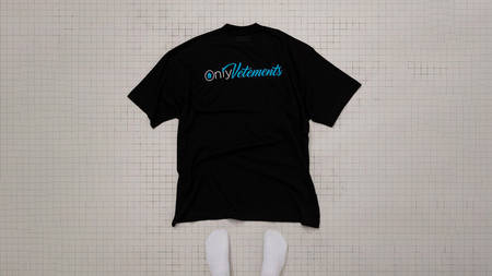 VETEMENTS x OnlyFans Keep Things Risqué With This Collaborative T-shirt