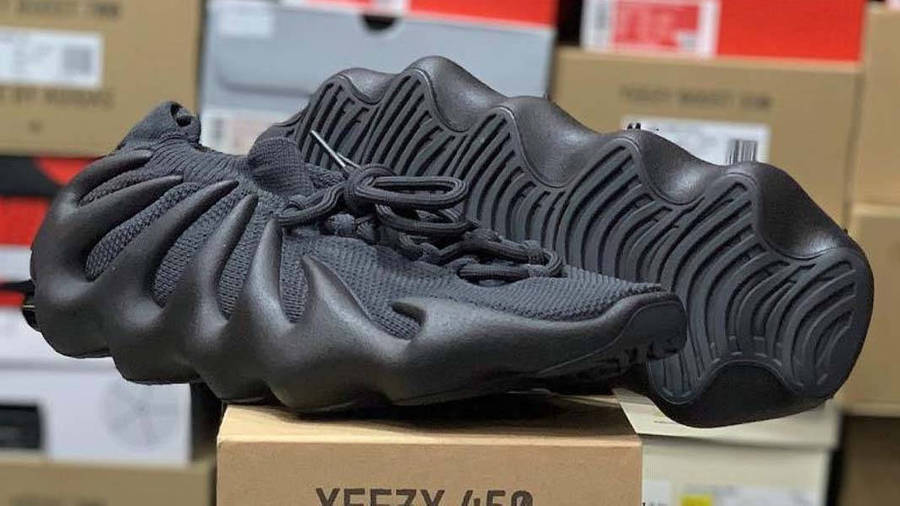 Yeezy 450 Utility Black First Look