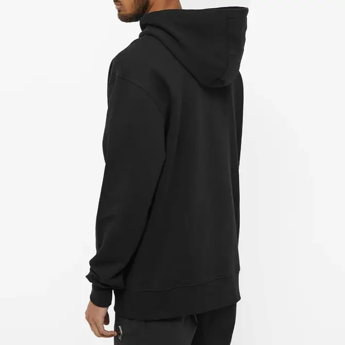A-COLD-WALL Essential Logo Popover Hoodie Black back