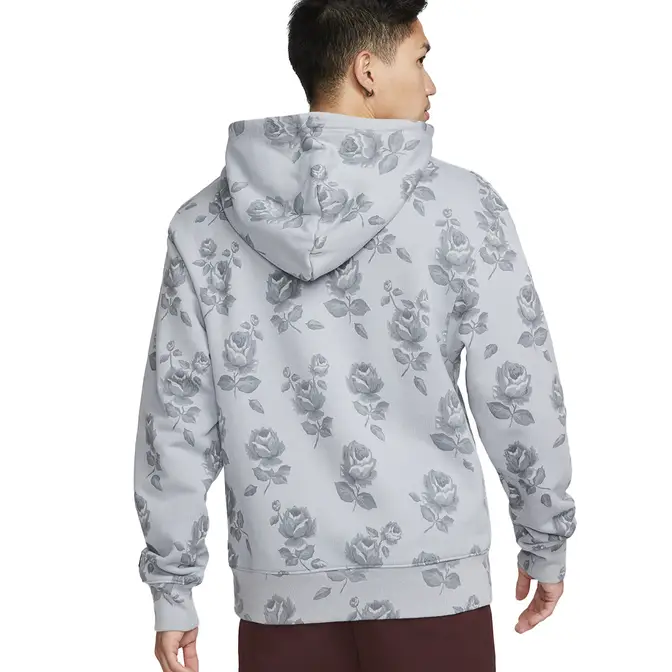 【NIKE】 Jordan x A Ma Maniere Fleece Hoodie Obsidian Mist Jordan A ma maniere Allover Print Fleece Hoodie Black