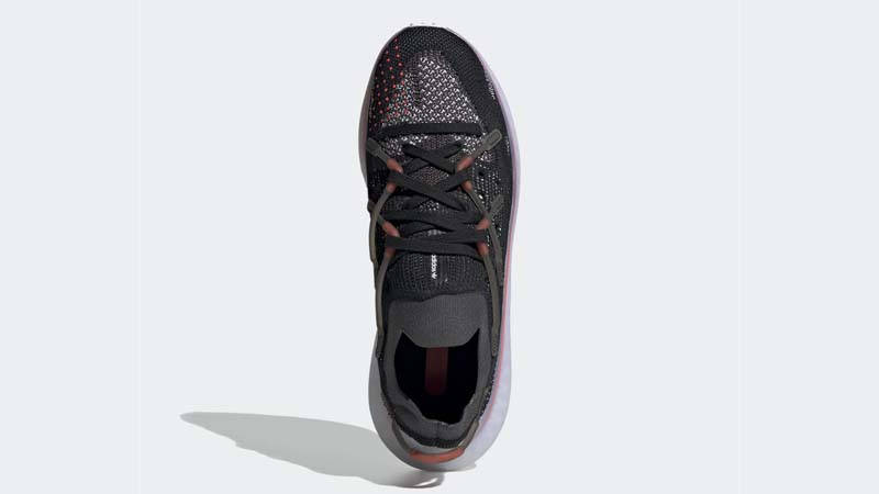 adidas 4D Fusio Black Solar Red Middle
