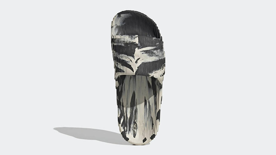 adidas Adilette 22 Slides Carbon Aluminium GX6947 Top
