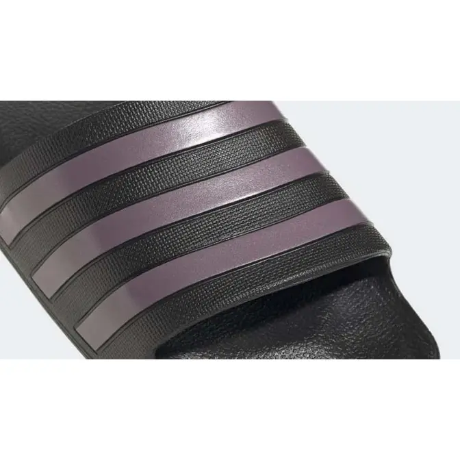 Black and purple discount slides