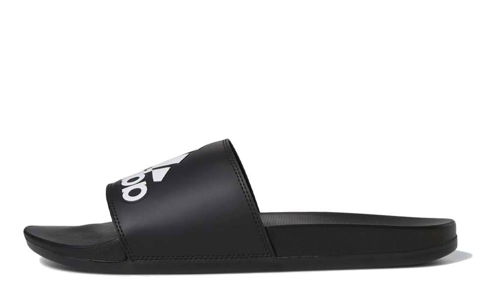 adidas Adilette Comfort Slides Black | Where To Buy | GY1945 | The Sole ...