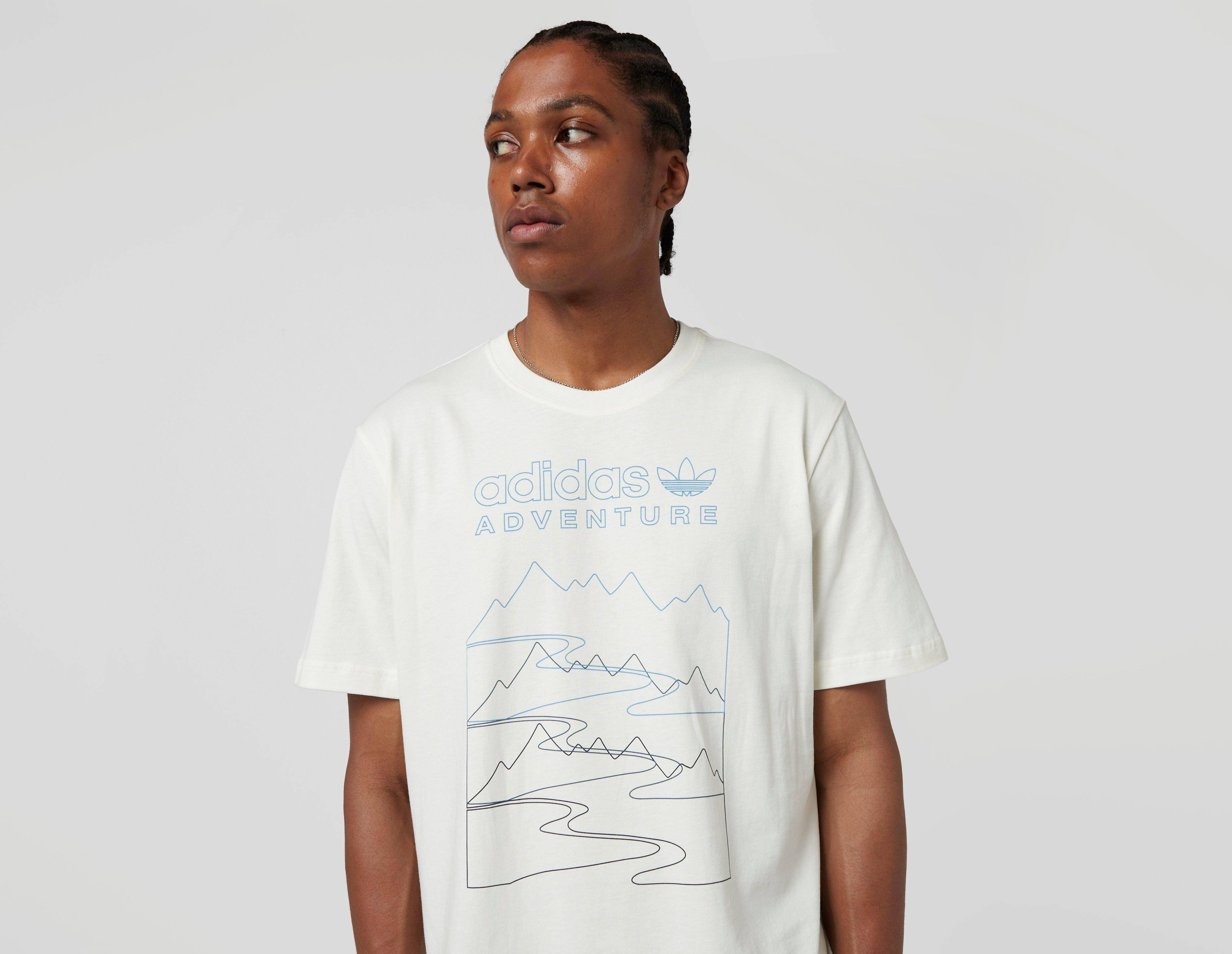 adidas ADV MTN LINE T-Shirt White side