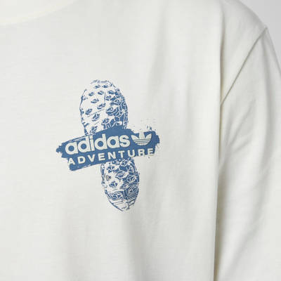 adidas Adventure Trail T-Shirt White logo