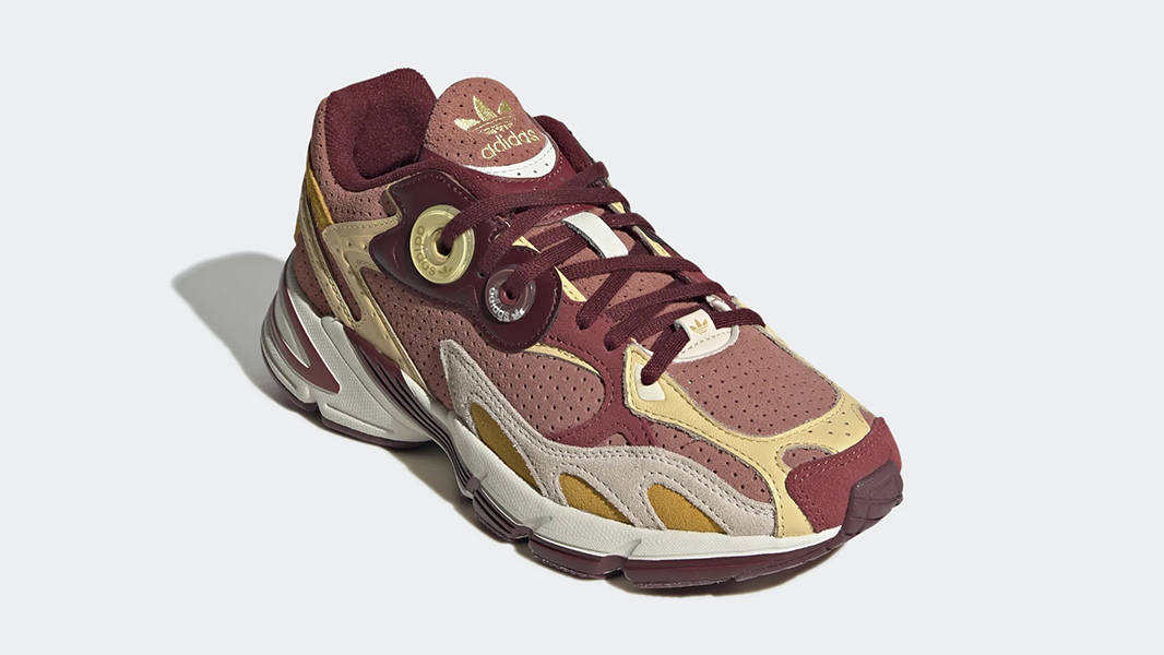 adidas Astir Burgundy Orange Tint
