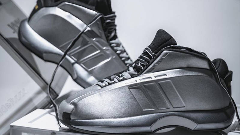 adidas Crazy 1 Metallic Silver Side 2