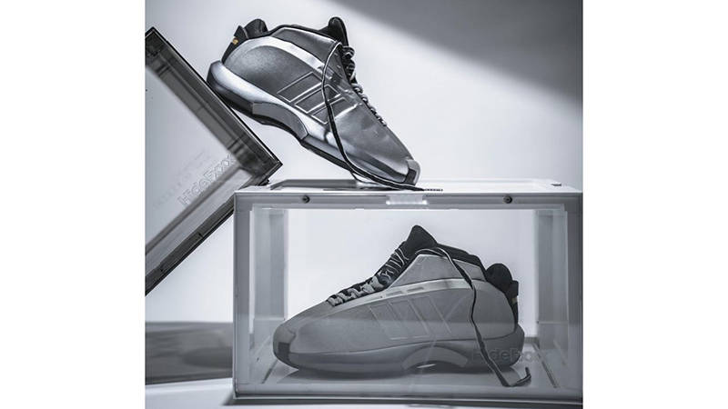 adidas Crazy 1 Metallic Silver Side 3