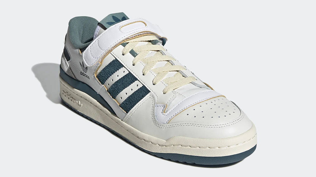 adidas Forum 84 Low Off White Teal GX4536 Side