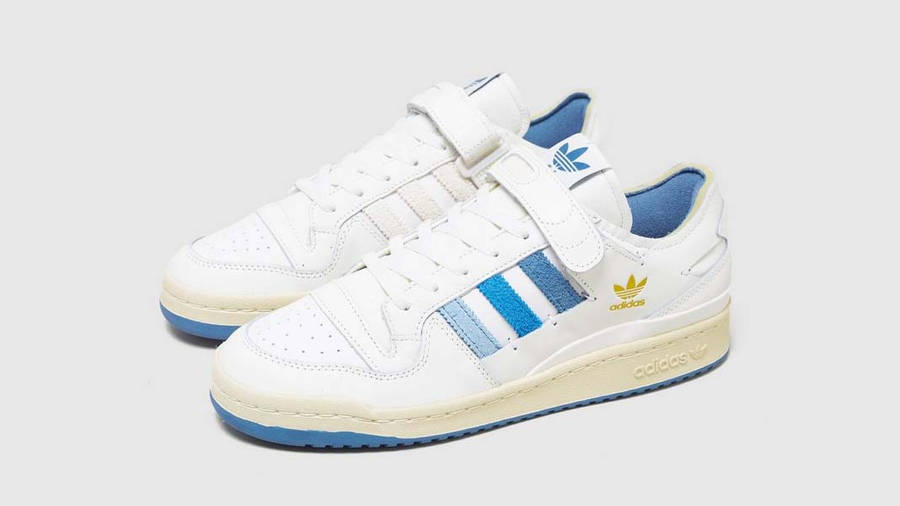 adidas Forum 84 Low White Blue Front