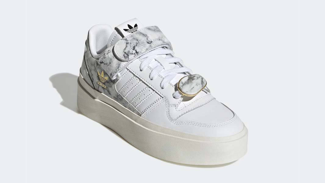 adidas Forum Bonega White Gold Metallic Front