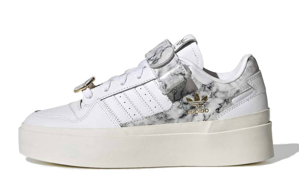 adidas Forum Bonega White Gold Metallic