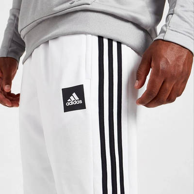 adidas Match Football Track Pants White Detail 2